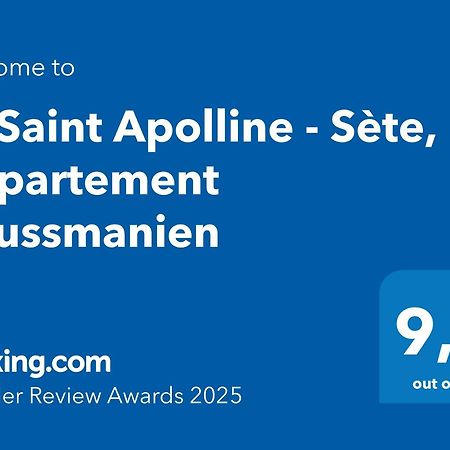 Le Saint Apolline - Sete, Appartement Haussmanien Exteriér fotografie