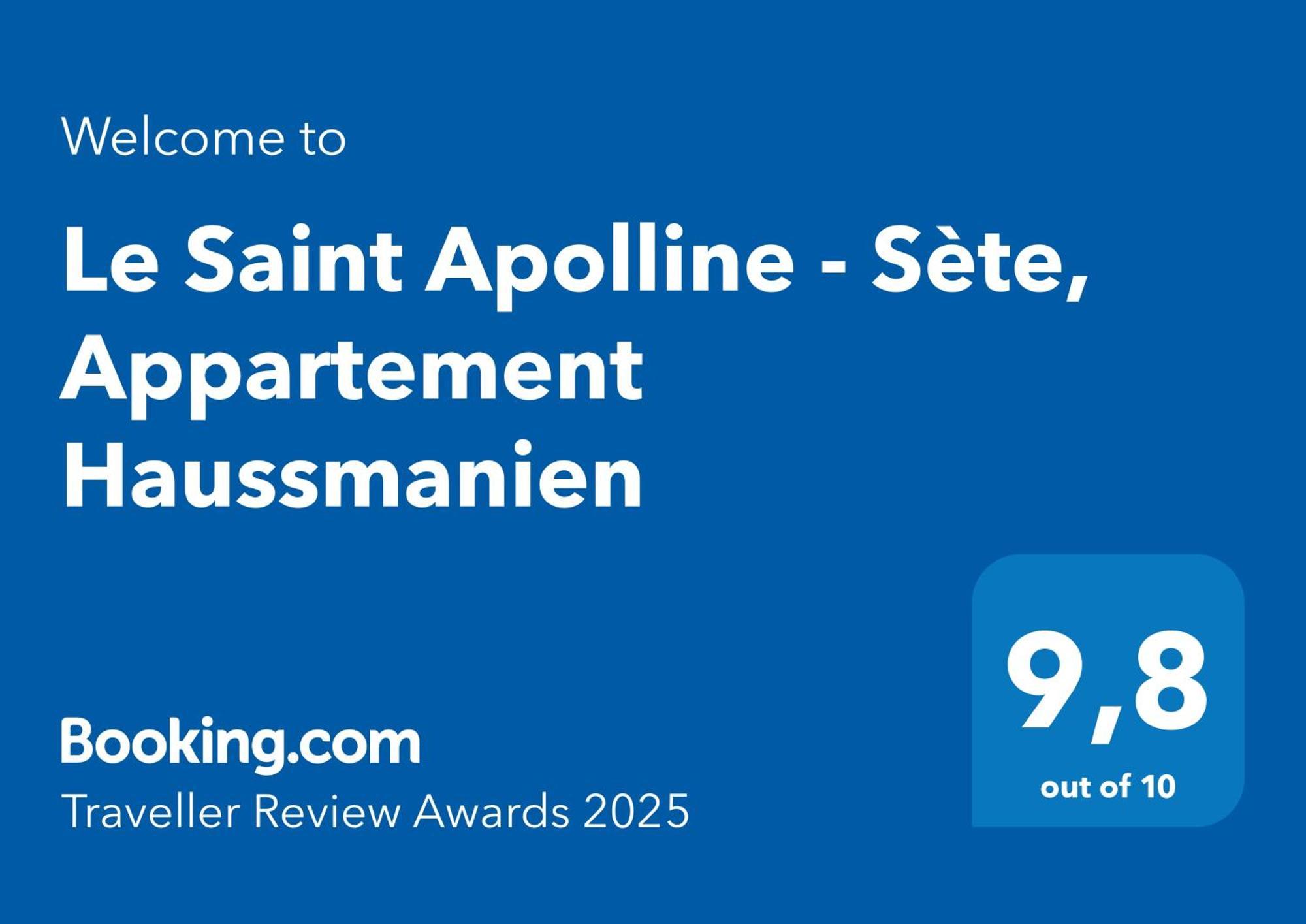 Le Saint Apolline - Sete, Appartement Haussmanien Exteriér fotografie